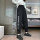 Korean Women's Casual Wide-leg Pants Student Loose and Versatile Cropped Trousers High Waist Slim Straight Track Pants Trend