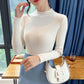 Pullover Sweater Top Women Fall/winter Inner Wear Bottoming Shirt Slim Tight-fitting Turtleneck Pullover Sweater