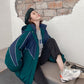 Winter Color Matching Cotton Clothes Oversize Women's Trendy Bread Clothes Korean Style Loose Ins Hong Kong Style Jacket Students