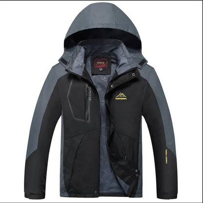 Oversized Thin Autumn and Winter Jacket Men's Windproof and Waterproof Outdoor Mountaineering Suit