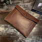 Business Briefcase Men PU Leather Zipper Snap Waterproof Handbag Clutch Bags Travel Messenger Bag