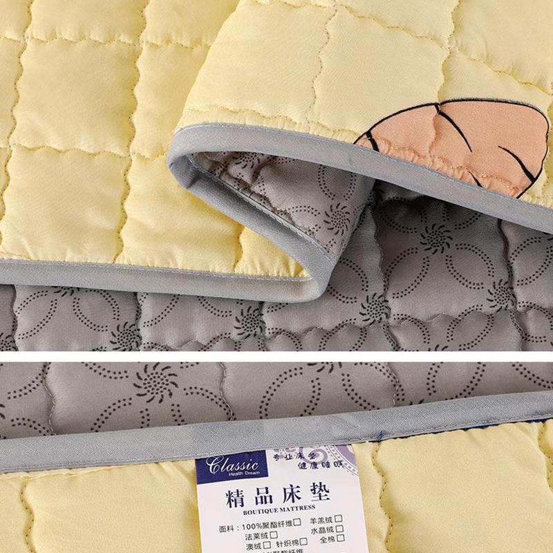 Dormitory Machine Washable Mattresses Four Seasons Non-slip Protection Cushions Bed Cushions Double Thin Mattresses