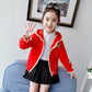 Little Girl Cardigan Sweater Korean Fashion Children's Hooded Sweater Coat