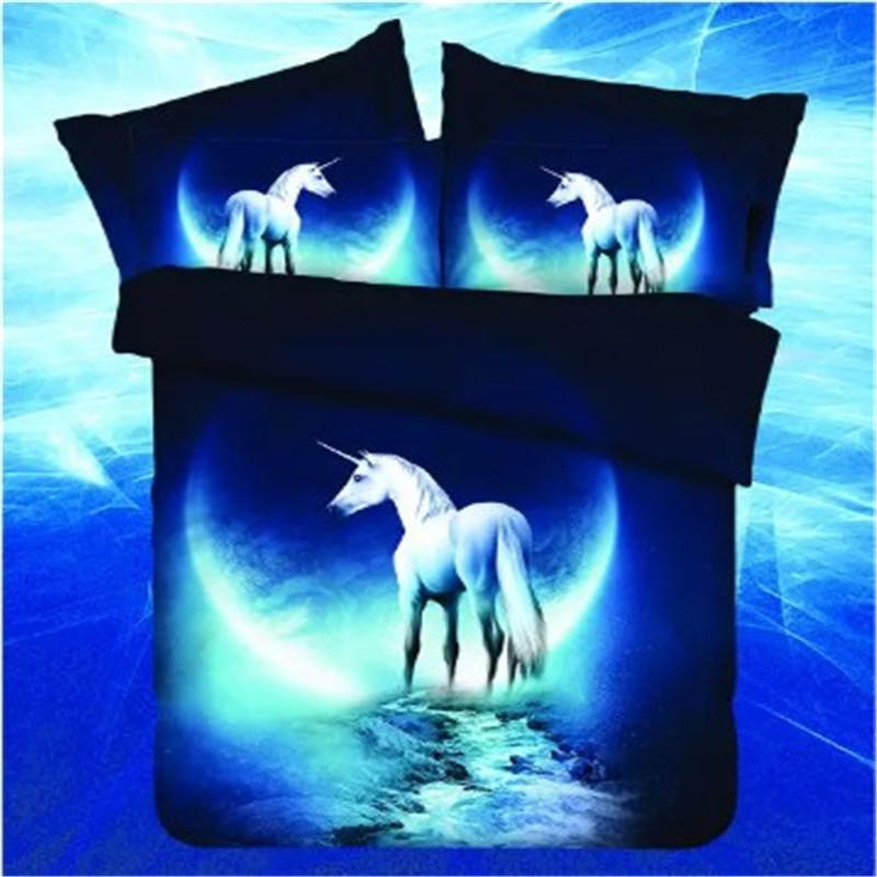 WTEMPO Starry Sky 3d Oil Painting 3/4pcs Bedding Sets Queen Size Bedding Set Comforter Cover