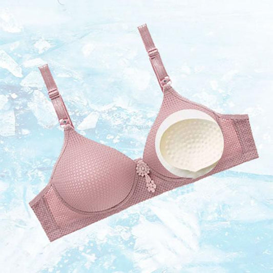 Gather Sexy Comfortable Breathable Bra Women's Bra Without Steel Ring Thin Anti-sagging and Breathable Underwear