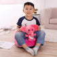 Children 4 Months-4 Years Old Cartoon Animal Seat High Elastic Sponge Bedroom Living Room Baby Room Thicker and Softer Plush Baby Sofa