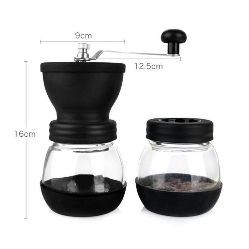Hand Shaking Beans Household Coffee Beans Grinder Small Manual Coffee Machine Mill Can Be Washed
