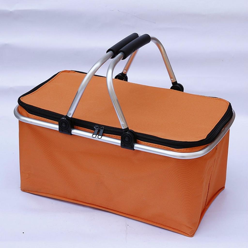 Portable Heat Preservation Basket Folding Picnic Basket