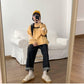 Pofulove Autumn Winter Japanese Sweet Cartoon Bear Sweater Female Students Loose Wild knitted Coat