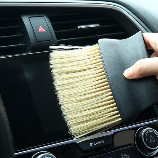 Automotive Supplies Air-conditioning Air Outlet Interior Dust Removal Brush Cleaning Tool Car Washing Dust Artifact Soft Bristles Brush