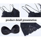 Lace Beauty Back Bra Integrated Camisole Top Outer Wear Trend Large Size Bottoming Underwear with Chest Pad