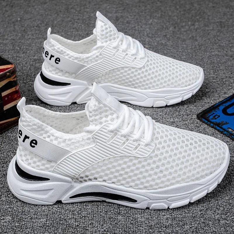 Summer Breathable and Deodorant Men's Shoes Trend Net Shoes Men's Student Sports Shoes Men's Casual All-match Net Shoes