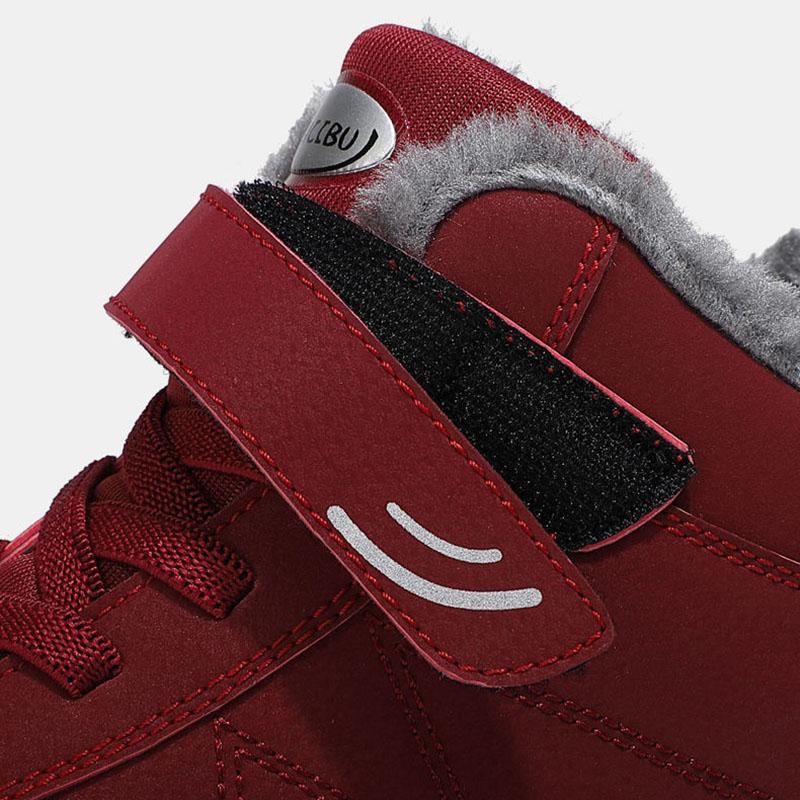Elderly Shoes Cotton Shoes Winter Plus Velvet Waterproof Non-slip Thick Snow Boots Hiking Shoes Male
