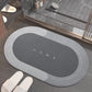 40*60cm Super Absorbent Silica Gel Floor Mat,Bathroom Carpet Floor Mats, Door Bathroom Non-Slip Mats