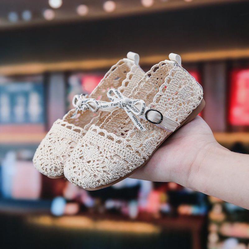 Baby Sandals Girls Soft Sole Cute Princess Summer Children's Non-slip Toddler Breathable Shoes