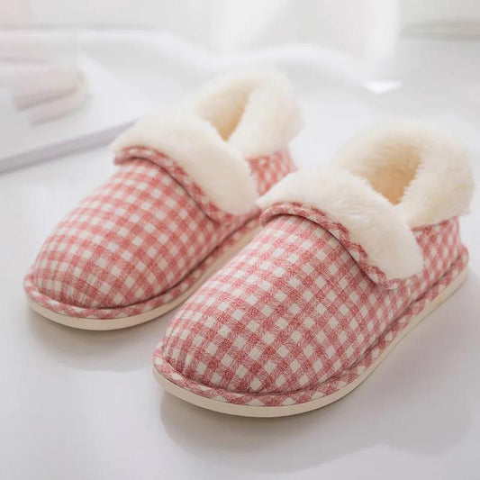 Confinement Shoes Autumn and Winter Maternity Confinement Cotton Slippers Pregnant Women Shoes Pregnancy Home Shoes Warm Non-slip Slippers Women