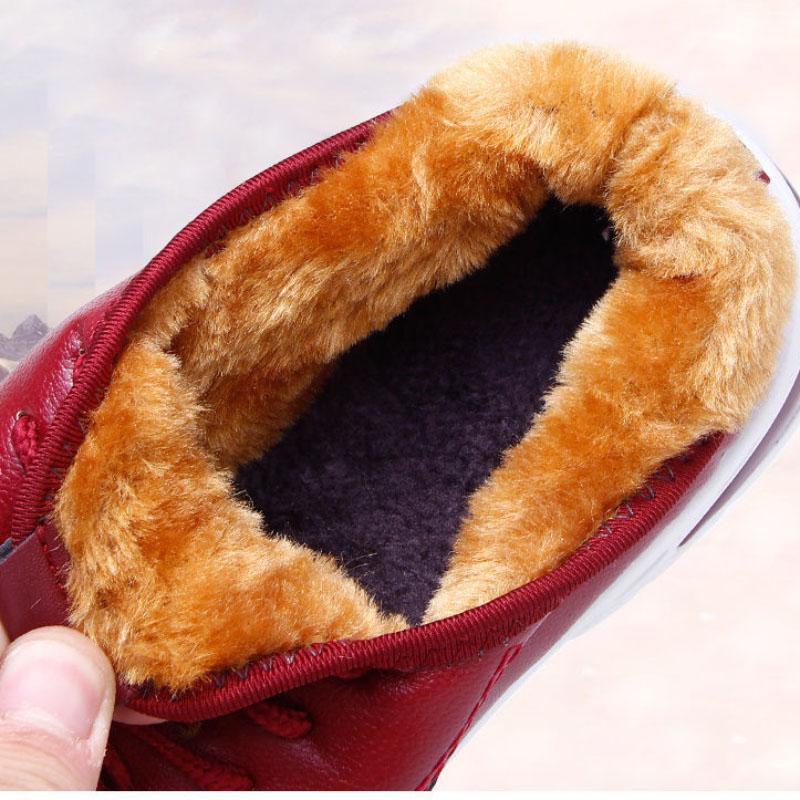 Shoes Women's Winter Plus Velvet Thick Cotton Boots Waterproof Non-slip Soft Bottom Warm Short Boots Pedal Air Cushion Cotton Shoes