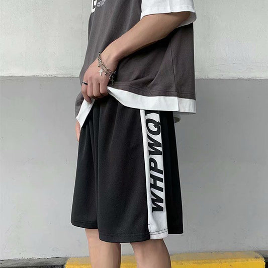 Five-point Shorts Men's Summer Pants Loose Sports Pants Casual Men's Basketball Pants