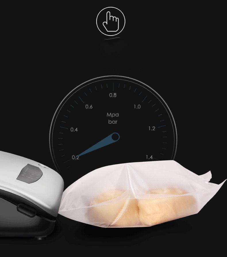 Food Vacuum Sealer 220V/110V Automatic Commercial Household Food Vacuum Sealer Packaging Machine