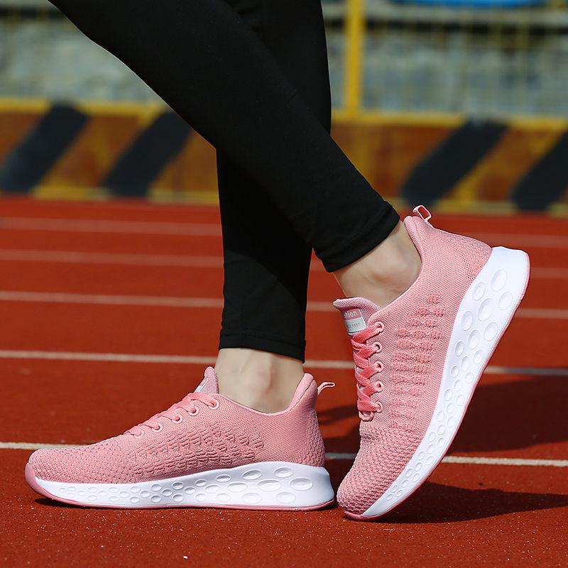 Summer Breathable Sneakers Woman Sports Shoes Sport Women's Running Shoes  Fitness