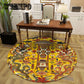 Round Carpets For Living Room Flower Bedroom Rugs And Carpets  Room Cloakroom
