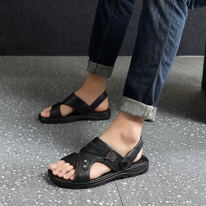 Men's Thick-soled Non-slip Wear-resistant Sandals Cool Beach Shoes Men's Casual Sandals