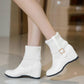 Women Snow Boots Fur Winter Women's Boots Women Boots Warm Ankle Boots White Short Shoes