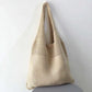 Women Casual Hollow Woven Shoulder Bag Knitted Handbags Large Capacity Vintage Tote Bags