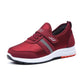 Women's Large Size Walking Sneakers Female Winter Plush Thickened Cotton Shoes Anti Slip Soft Soled Sports Shoes