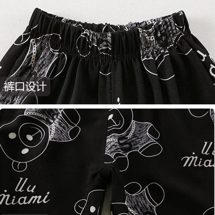 Children's Mosquito Pants Boys Summer Baby Trousers Thin Section Children's Pajamas Casual Baby Breathable Lantern Pants