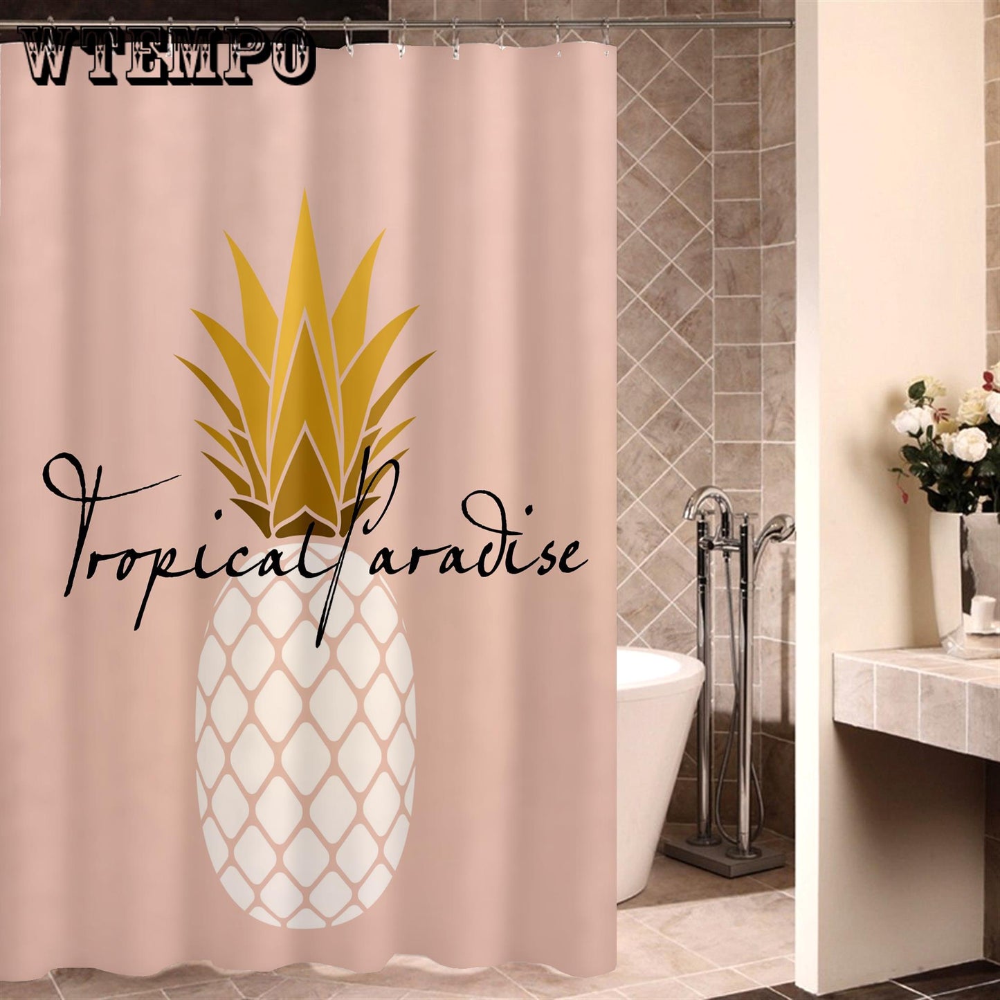 Curtain Waterproof Shower Curtains For Bathroom thickening impervious high drape bathroom