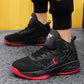 Size 38-46 Men Leather Sneakers Wear-resistant Basketball Shoes Deodorant Lightweight Running Shoes