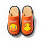 Children's Duckling Pattern Cotton Slippers Warm Non-slip Flat Shoes, Dirt-resistant and Comfortable Suitable for Autumn and Winter