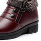 Women Autumn and Winter Cotton Shoes  Fleece Warm Waterproof Non-slip Ladies Cotton Shoes