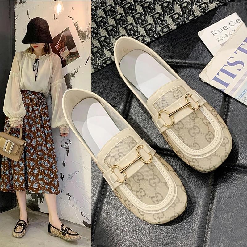 Women's Soft Sole Mesh Casual Shoes Single Shoes Breathable Mesh Shoes Summer Pedal Sandals Comfortable Boat Shoes Women's Shoes Home Mother Shoes
