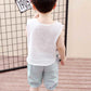 Cotton Baby Sets Leisure Sports Boy Girl Button T-shirt + Shorts Sets Toddler Clothing Baby Boy Girl Clothes