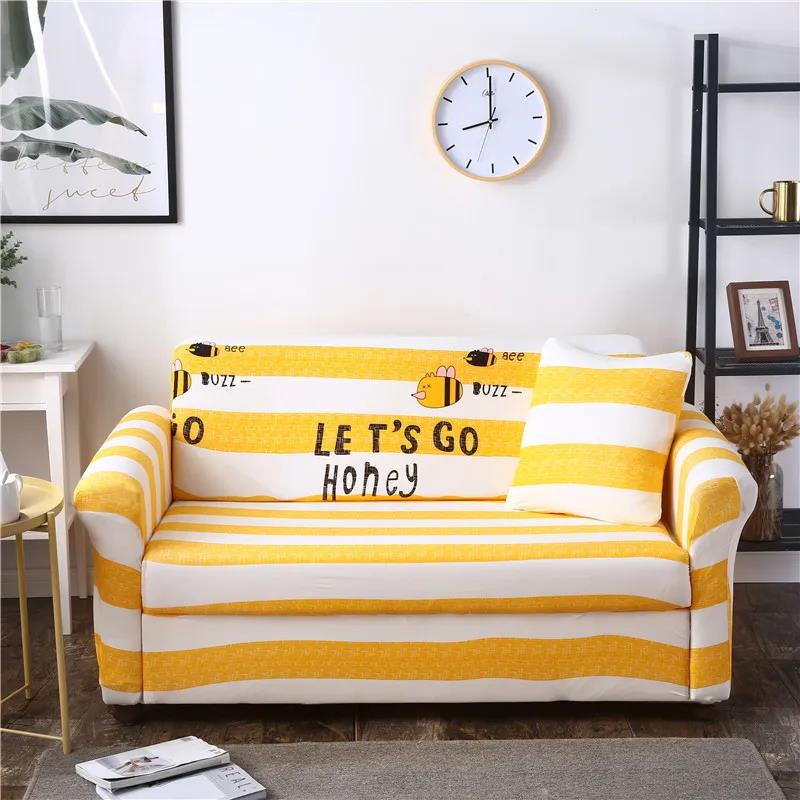 Fashion Simple Sofa Cover Universal Elastic Cloth Sofa Cover Full Set of Non-slip