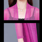 Plus Size Shawl Mesh Mid-length Coat Women's Thin Long-sleeved Waistcoat Loose Fashion Cardigan