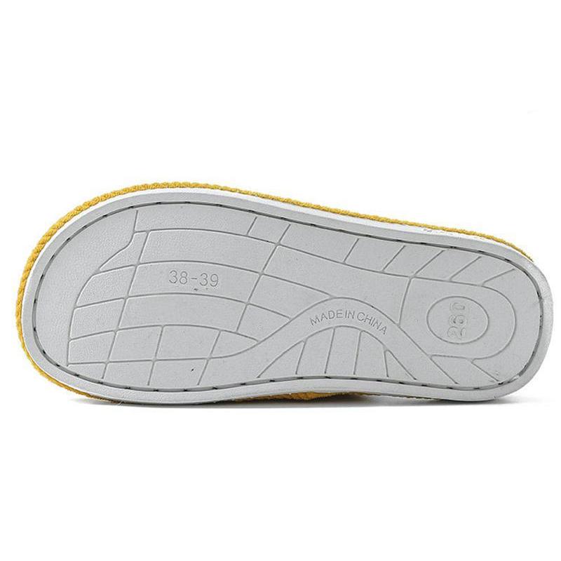 Winter Slippers for Women Thick Warm Plus Size Men Cotton Shoes Non Slip Casual Slide Lady Slipper Winter