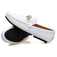 Shoes Men Loafers Leather Moccasin Crocodile Style Footwear Slip On Flat Driving Boat Shoes Classica