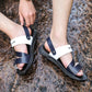 Men Soft Sandals Leather Man Summer Beach Shoes Men's Sandal Shoes Soft Big Size Comfortable Men