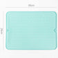 Drain Mat Kitchen Silicone Dish Drainer Mats Large Sink Drying Worktop Organizer Drying Mat for Dishes Tableware