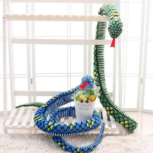 High Simulation Python Model Toy Big Realistic Snake Halloween Tricky Creepy Prank Scary Snake Toys