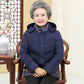 Middle-aged and Elderly Women's Padded Jacket Thickened Mother's Padded Jacket Short Section of The Elderly Winter Women