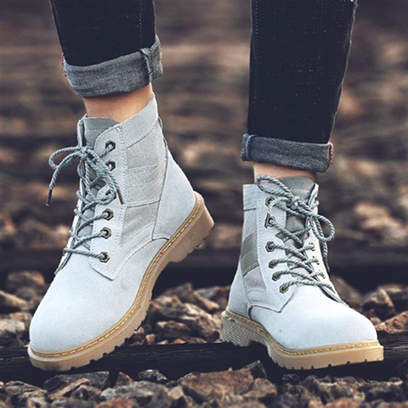 Mens Boots Winter Boots Men's Martin Boots Retro Chelsea Boots Ankle Boots Men's Tide Tooling Shoe