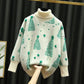 Autumn Winter Turtleneck Sweater Women Casual Loose Long-sleeved Sweater Pullover Fashion Knitted Bottoming Shirt