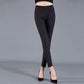Zebra Plaid Casual Leggings Women's Thin Outer Wear Skinny Pants Stretch Vertical Stripes Street Style Yoga Pants