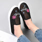 Large Size Mesh Shoes Women's Spring and Summer Hollow Out Casual Shoes Breathable Soft Bottom Non-slip Flat Shoes