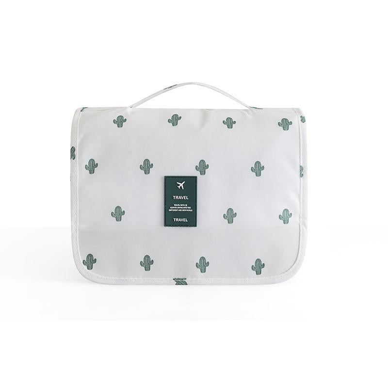 Foldable makeup organizer Cosmetic bag Large Hanging Toiletry Organizer Pouch for Women Men Girls