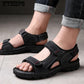 Genuine Leather Sandals Business Casual Shoes Men Outdoor Beach Sandals Roman Summer Shoes